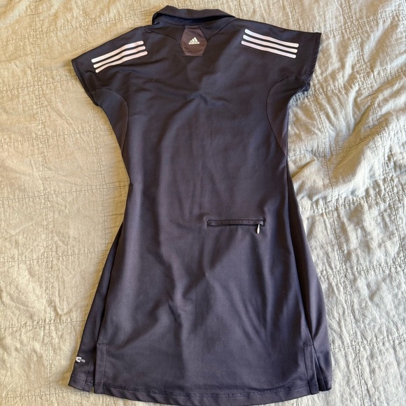 Adidas | women's medium Black and white Golf Polo dress climacool technology - Picture 5 of 5